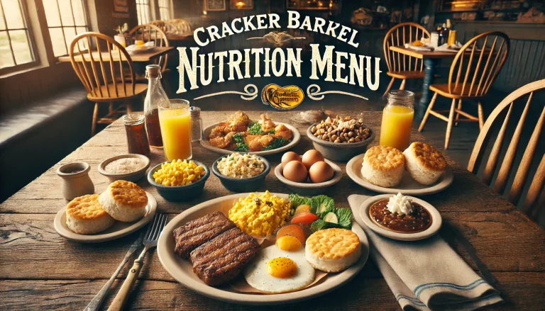 Cracker Barrel Nutrition Menu
