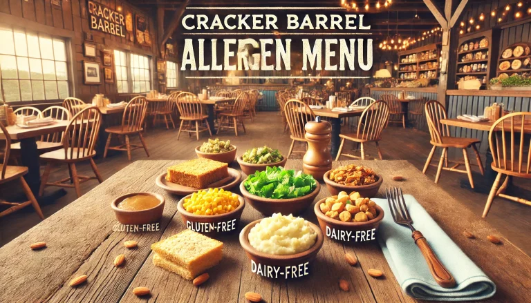 Cracker Barrel Allergen Menu