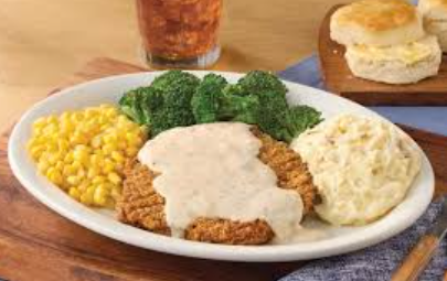 Country Fried Steak & Eggs