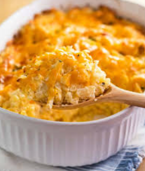 Cheesy Hashbrown Bake